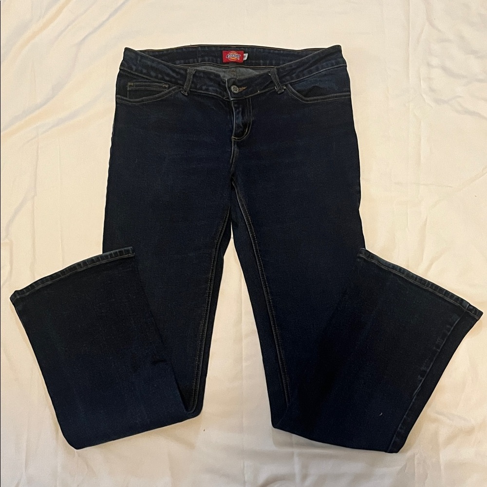 Dickies Women's Dark Indigo Bootcut Jeans